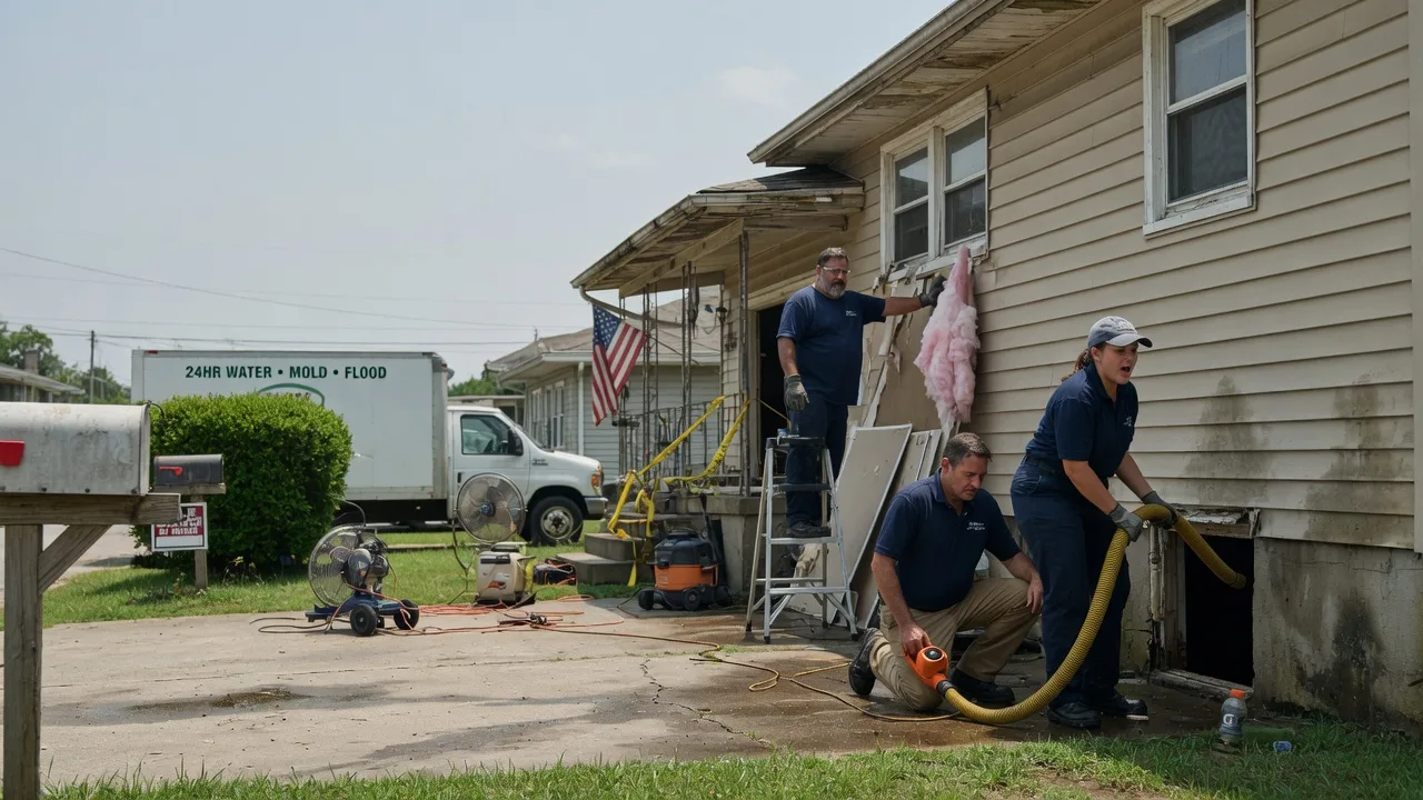 Water Damage Repair in Ludington, MI near me